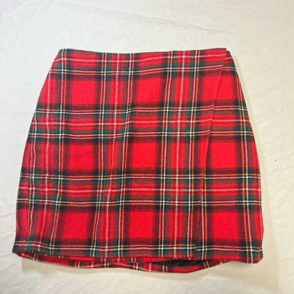 Hollister Skirts Holister Womens Flannel Skirt Poshmark
